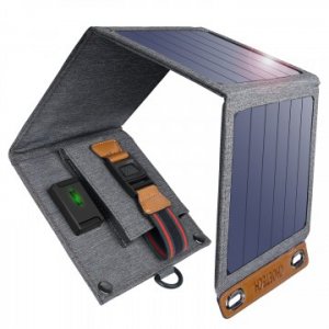 Choetech Sc004 14w Portable & Foldable Solar Charger + Usb Port