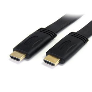 StarTech 5m Flat High Speed HDMI Cable with Ethernet - Ultra HD 4kx2k HDMM5MFL
