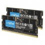 Crucial CT2K64G56C46S5 DDR5 RAM 128GB Kit (2x64GB) 5600MHz SODIMM CL46 Memory RAM Laptop