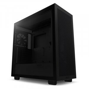 NZXT H7 V1 Flow Tempered Glass Mid-Tower E-ATX Case - Black