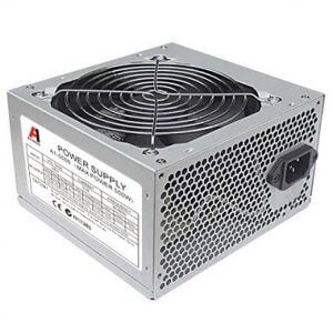 Aywun 500w Retail 120mm Fan Atx Psu. 1x 6pin Pci-e, 24pin Atx. Easy To Install, 2 Years Peace Of Mind Warranty