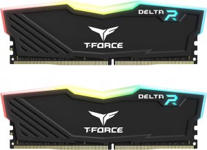 Team T-Force Delta Black RGB 64GB (2x32GB) 3600MHz DDR4 CL18