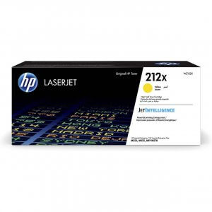 Hp W2122x 212x Yellow High Yield Toner - Approx 10k Pages - For M554, M555, M558 Series