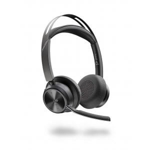 Poly 214432-01 Voyager Focus 2 Uc, Oth Stereo Anc Bt Usb-c Wireless Headset, Pc/mob, W/ Bt700