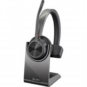 Hp 77y92aa Poly Voyager 4310 Oth Wireless Uc Mono Headset W/chargine Stand, Bt700 Dongle , Usb-a