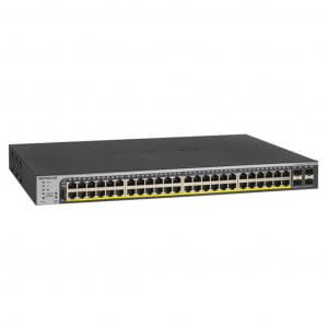Netgear 48-port Gigabit High-power Poe+ Ethernet Smart Switch With 4 Sfp Ports| 760w| Remote/cloud Management Option With Netgr Insight (gs752tppv3)