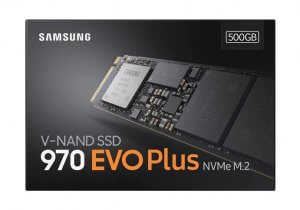 Samsung 970 EVO Plus 500GB NVMe 1.3 M.2 (2280) 3-Bit V-NAND SSD - MZ-V7S500BW 