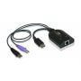 ATEN KA7169 USB DisplayPort Virtual Media KVM Adapter with Smart Card Support